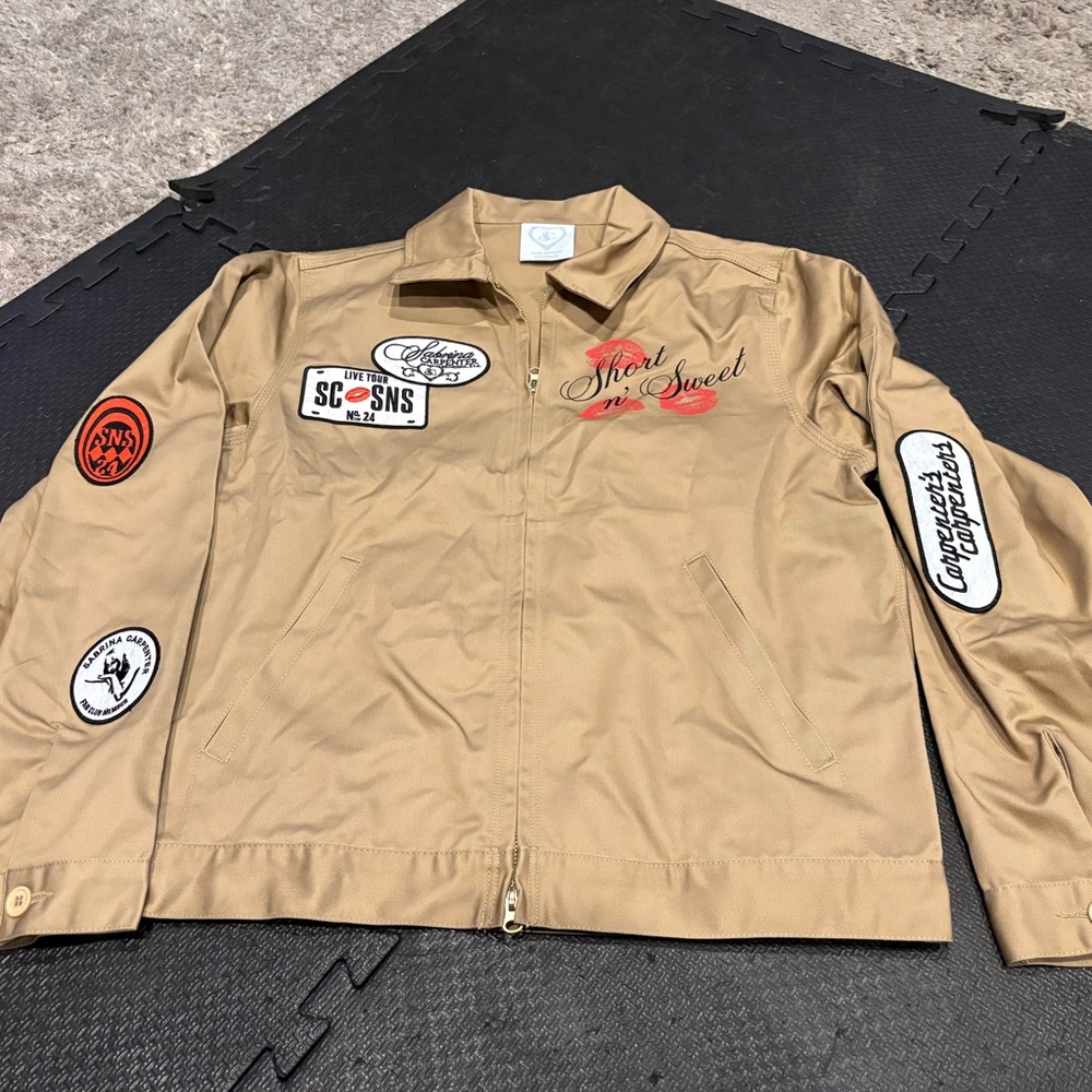 Sabrina Carpenter Short N' Sweet VIP Tour Jacket Size Medium